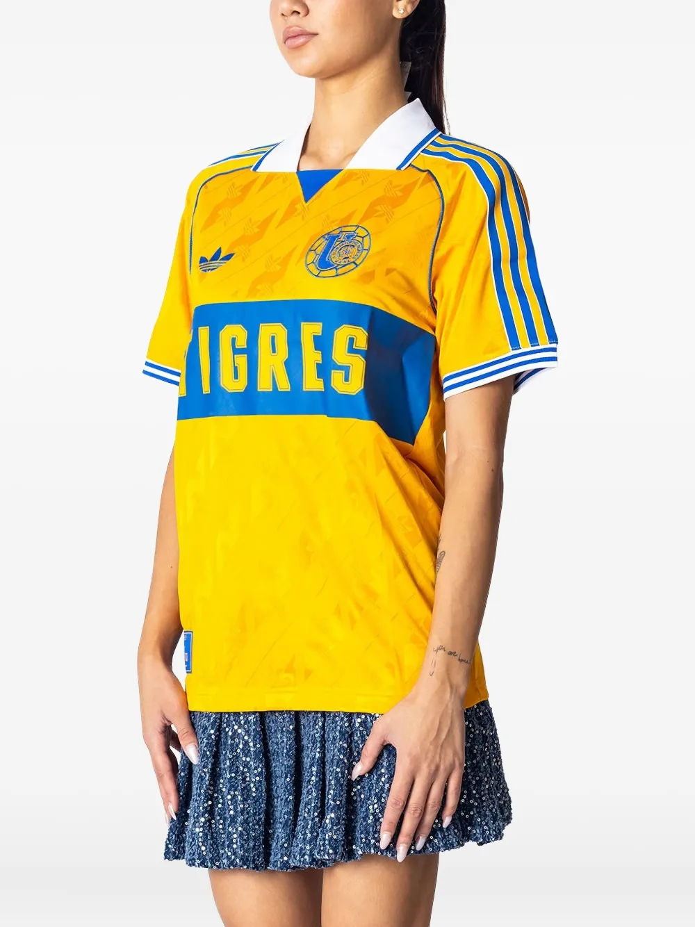 adidas Tigres UANL Anniversary jersey T-shirt Geel
