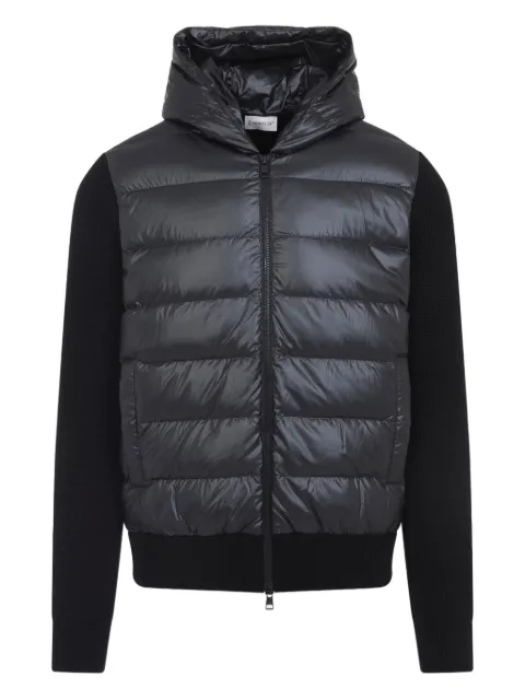 Moncler hooded quilted jacket