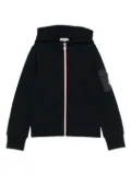 Moncler Enfant zip-up hoodie - Blue