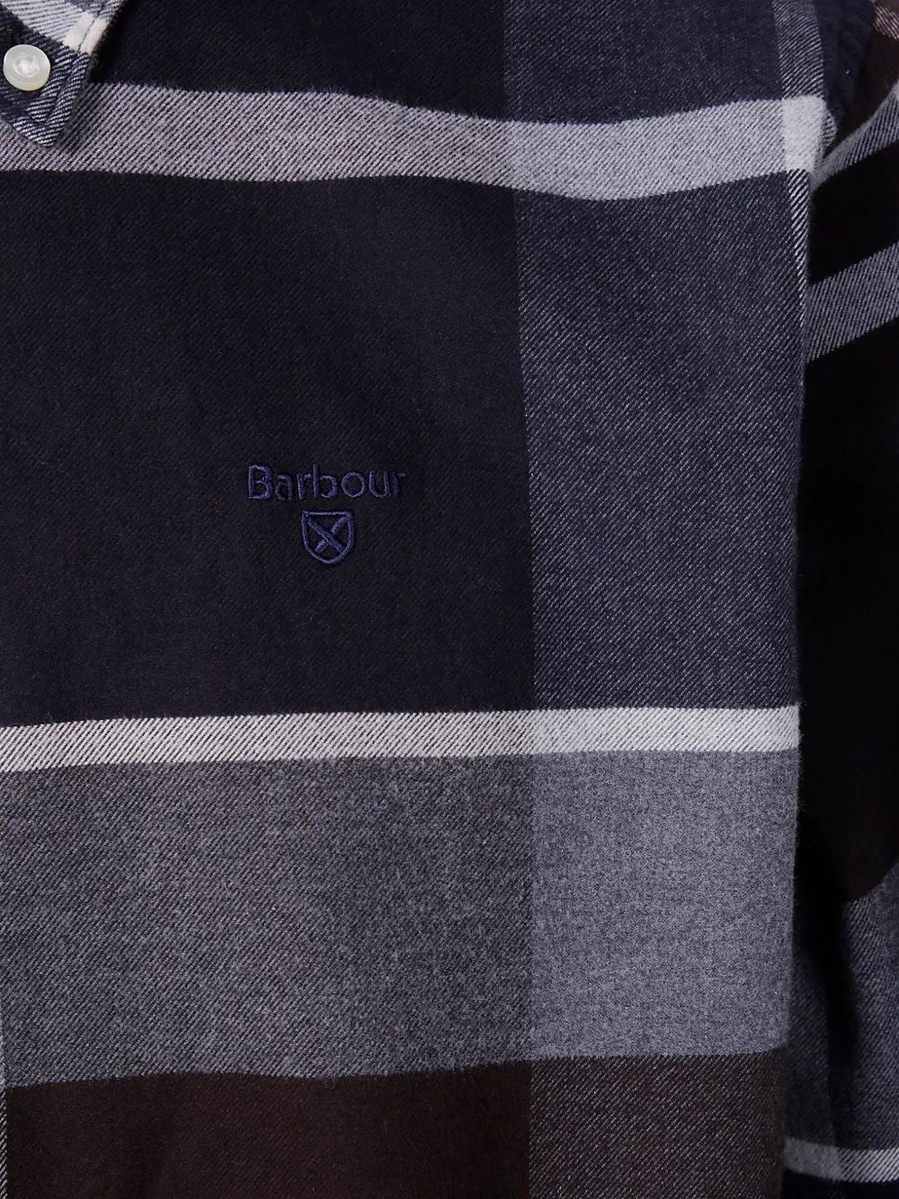 Barbour Overhemd met tartan ruit Grijs