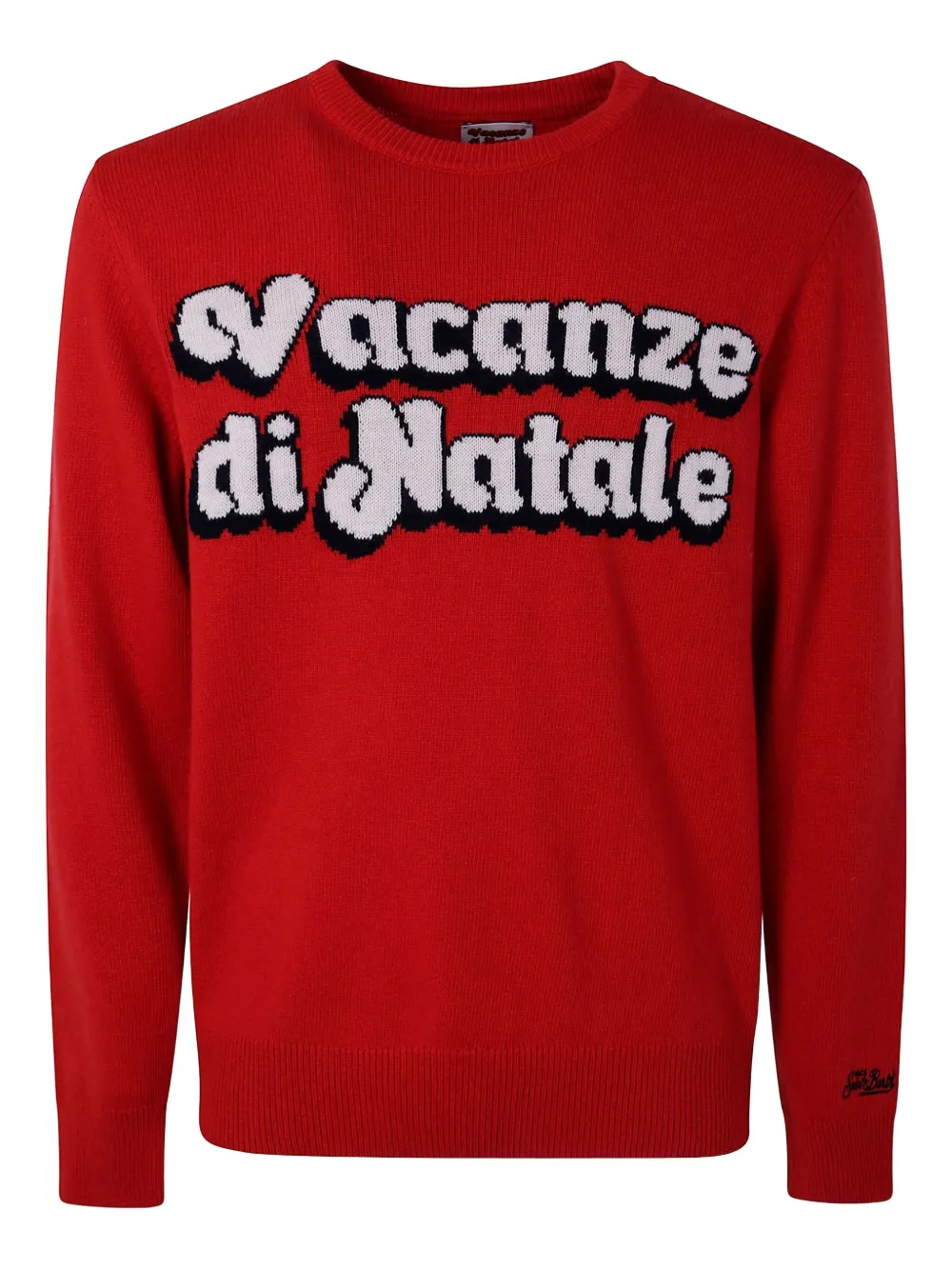 MC2 Saint Barth long-sleeve wool sweater - レッド MC2 Saint Barth long-sleeve wool sweater - レッド