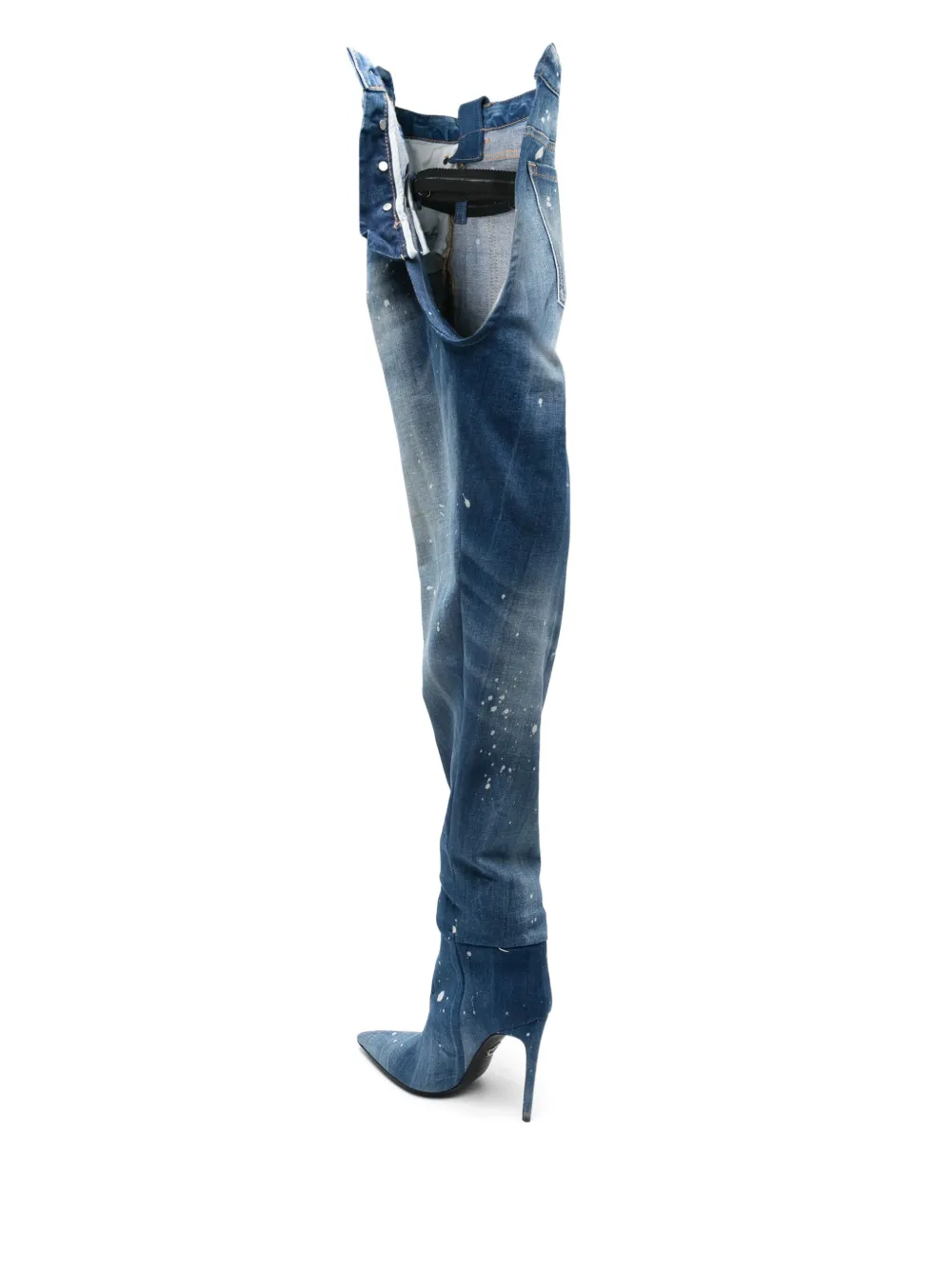 DSQUARED2 denim boots Blauw