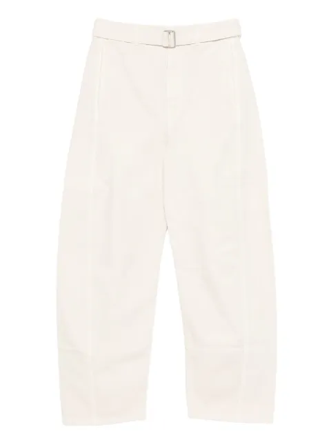 LEMAIRE belted panelled jeans