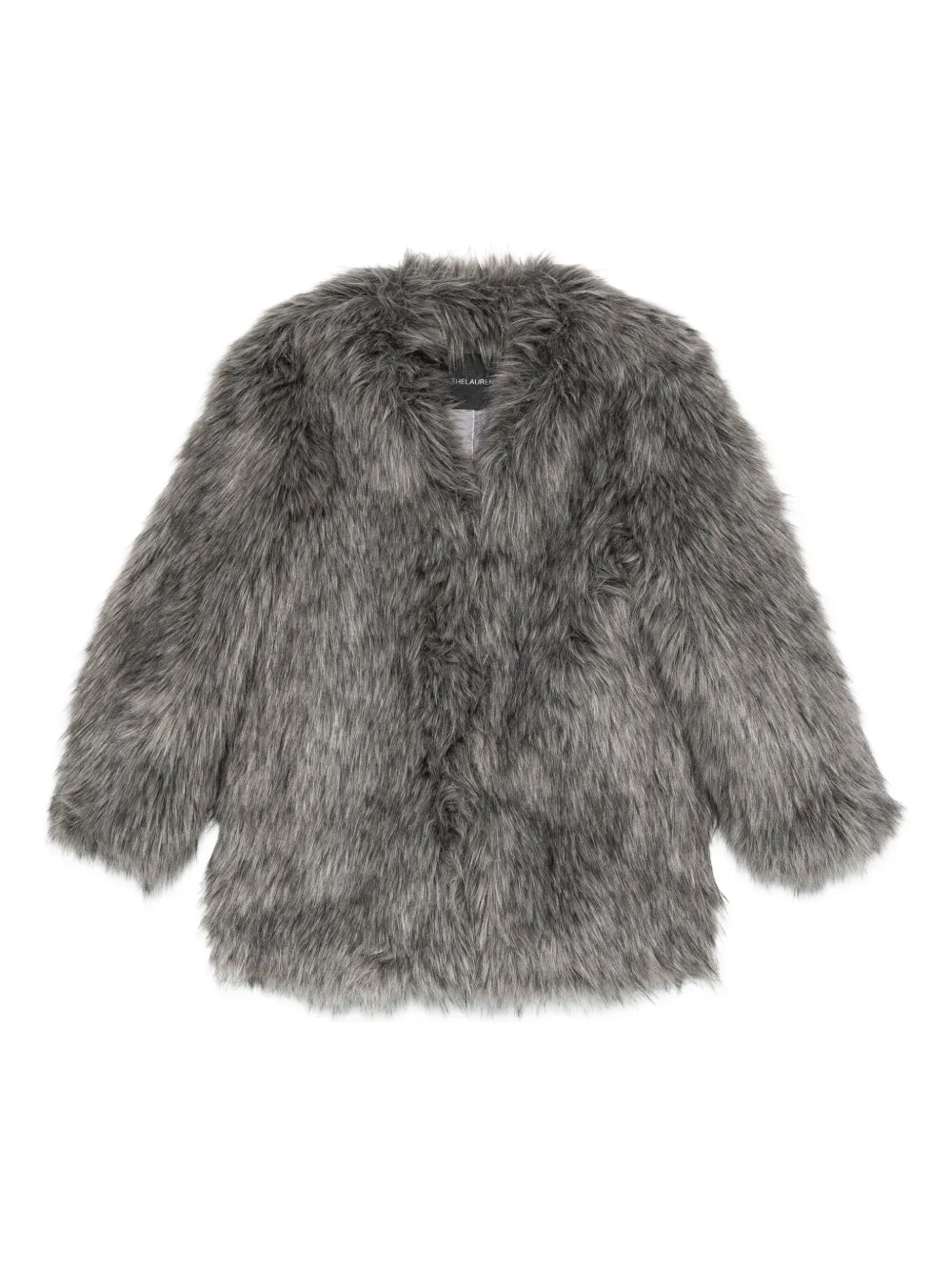 THELAURENT faux-fur coat | Grey | Image 1