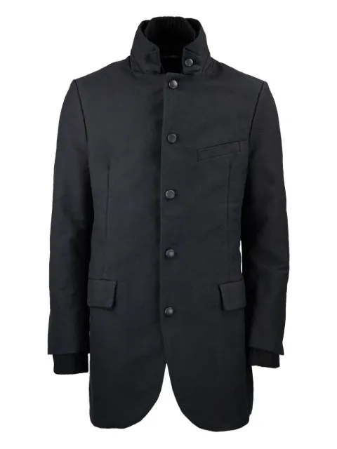 Hannes Roether button pocket coat