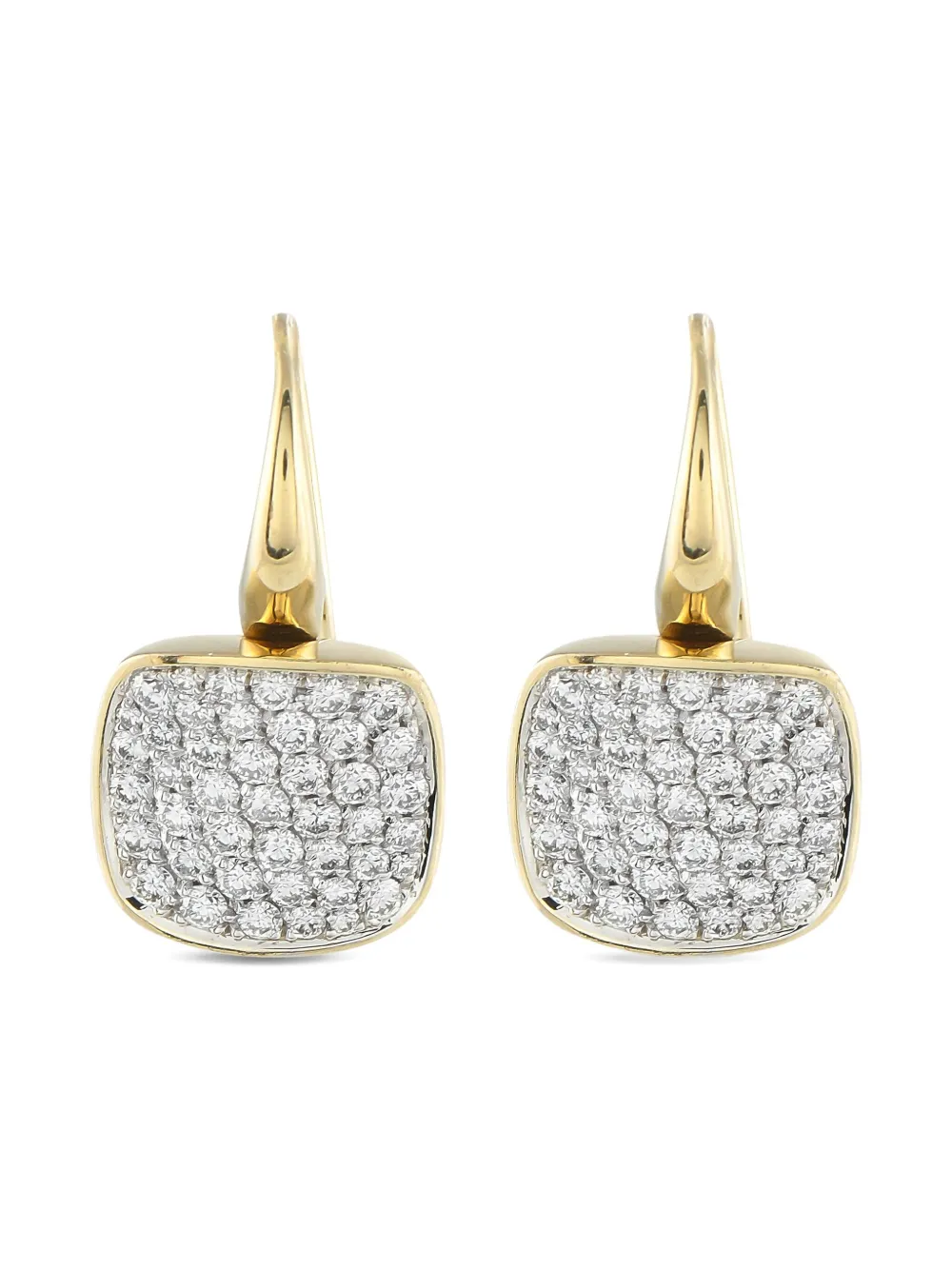 VHERNIER 18K yellow gold diamond earrings | Image 2
