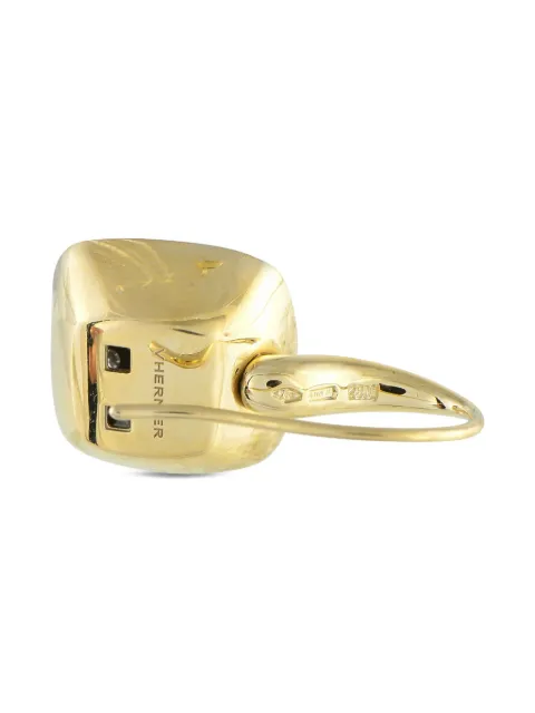 VHERNIER 18K yellow gold diamond earrings
