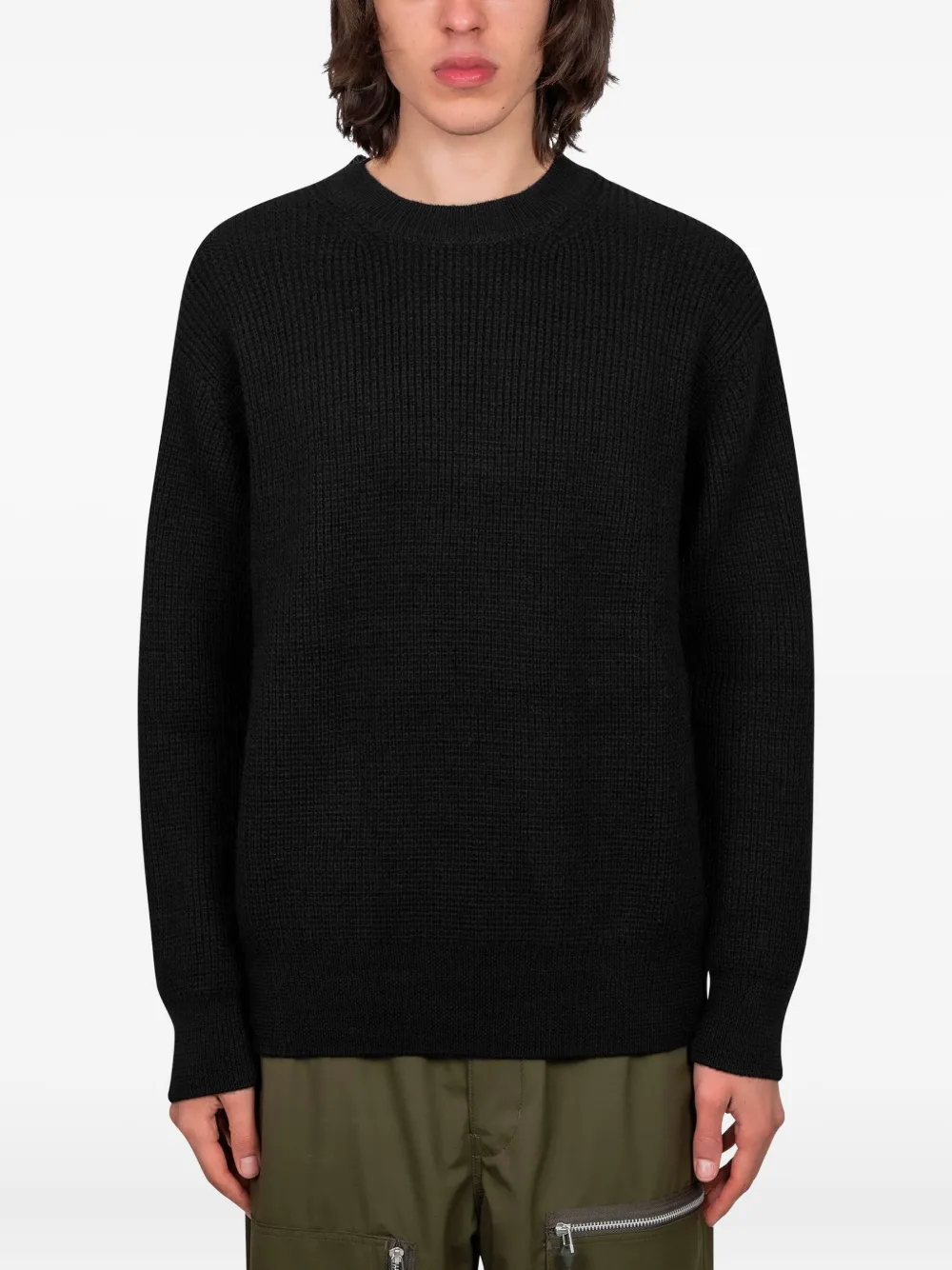Comme des Garçons Homme crew neck sweater – Black