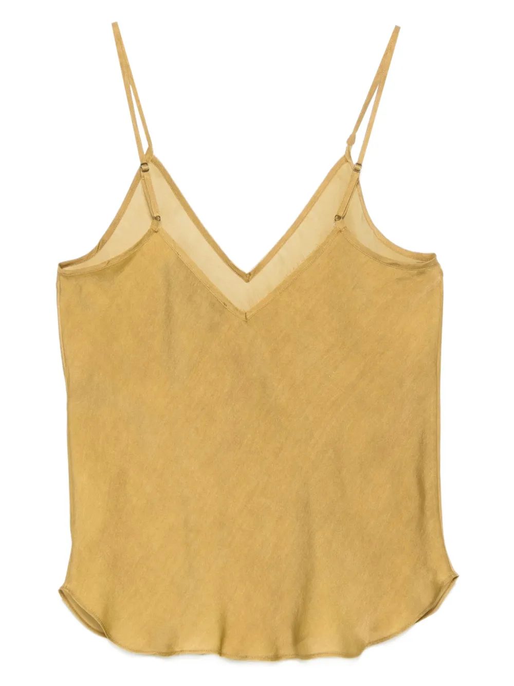 Mes Demoiselles V-neck silk top | Vests & Tank Tops | Image 2