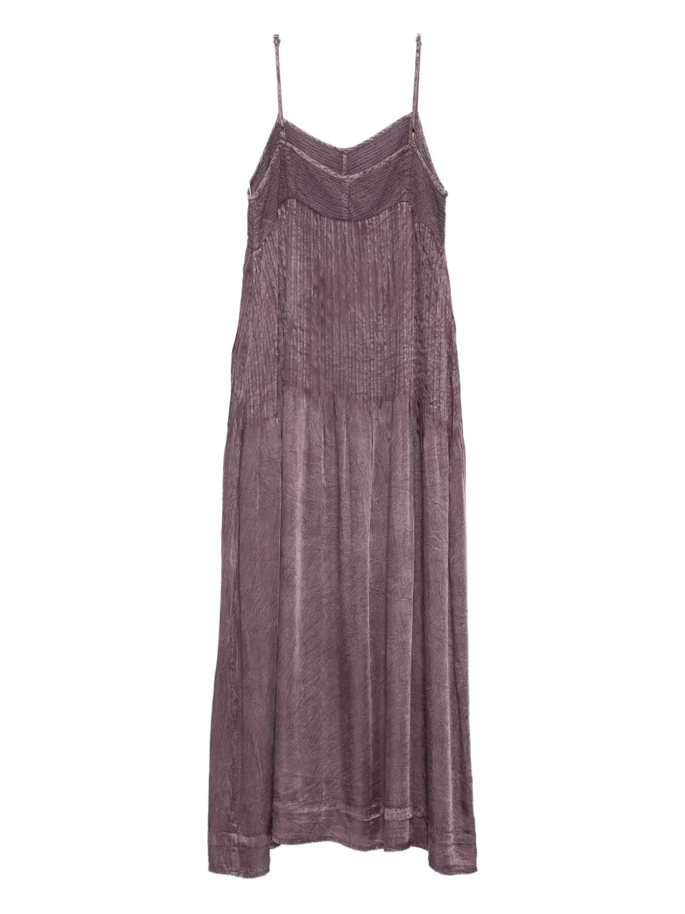 Mes Demoiselles V-neck maxi dress - Paars