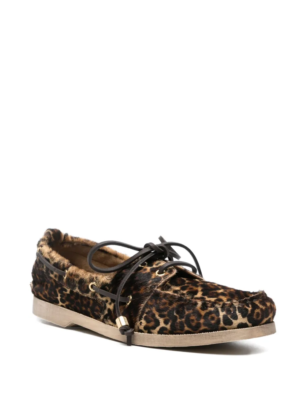 Golden Goose leopard-print boat shoes | Image 2