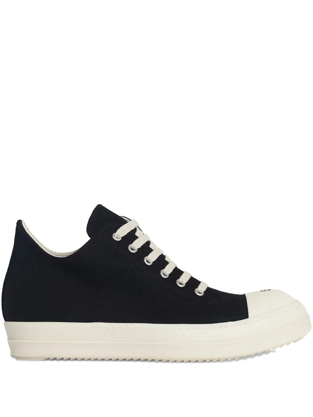 Rick Owens DRKSHDW low-top lace-up trainers | Black | Image 1