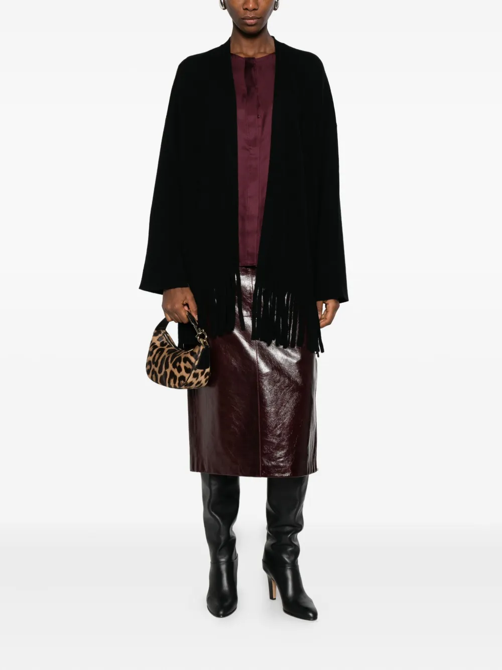 Allude Open Coat 1/1 In Multi