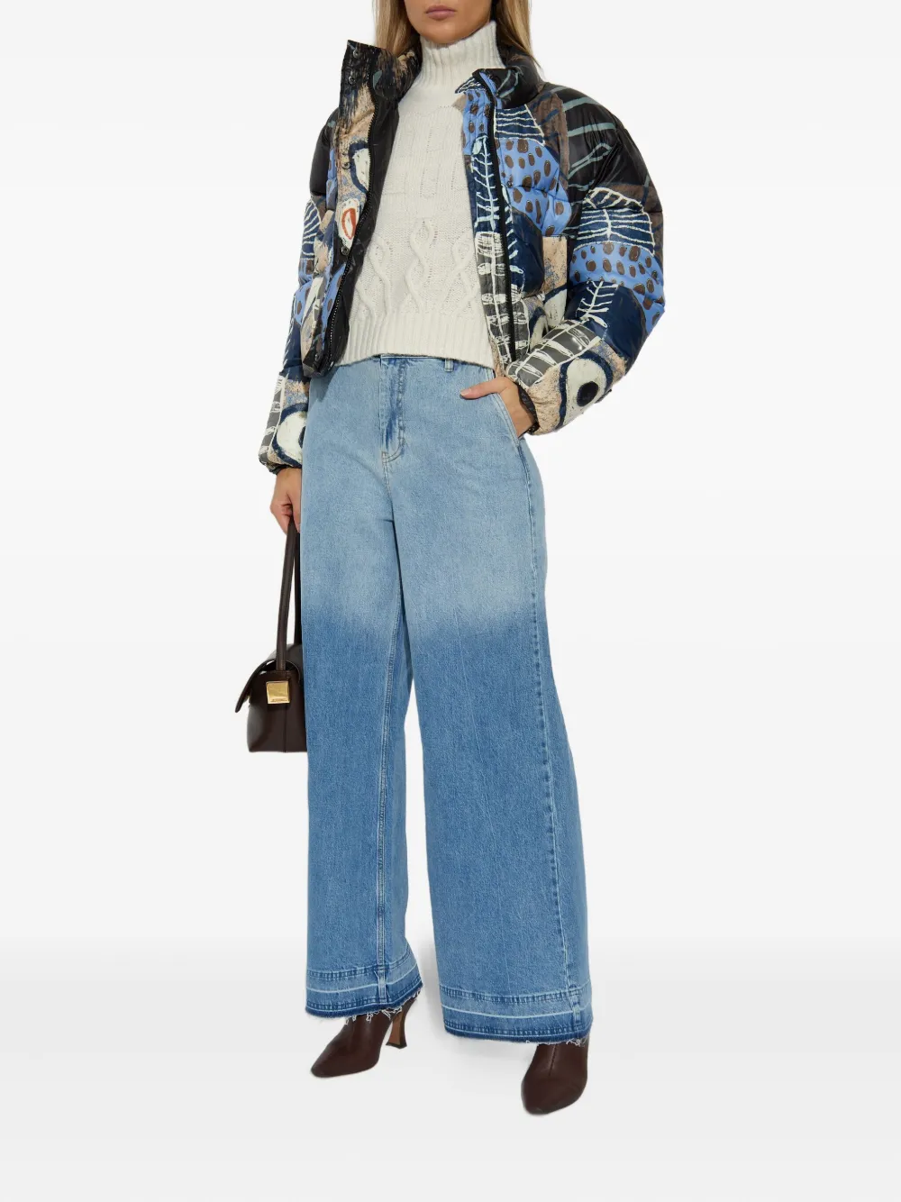 MUNTHE Juba print puffer jacket | Down Jackets | Image 2