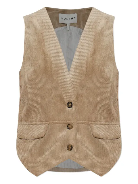 MUNTHE Lillian corduroy waistcoat