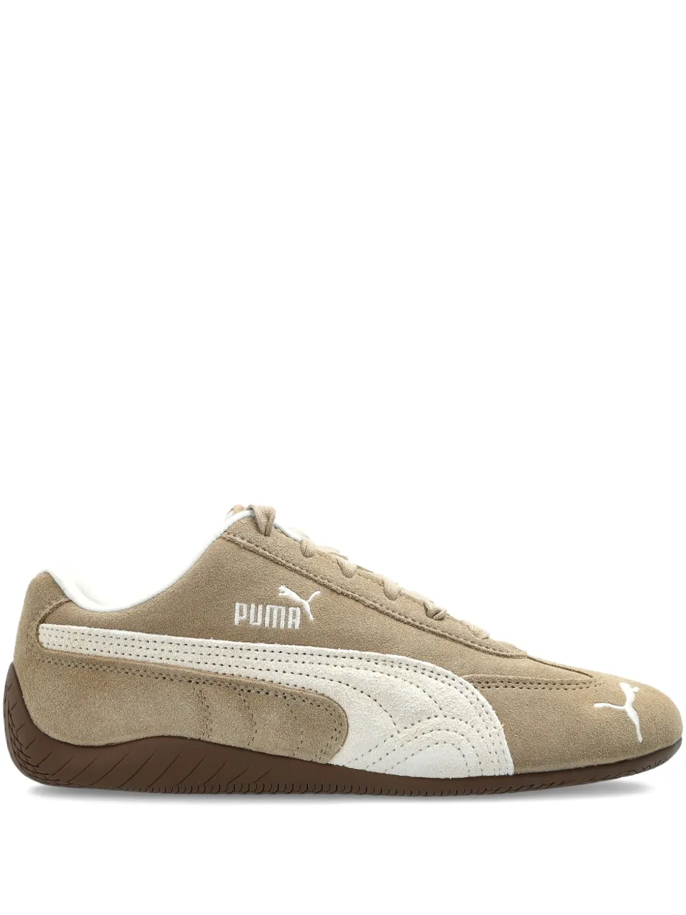 PUMA suede leather trainers Neutrals