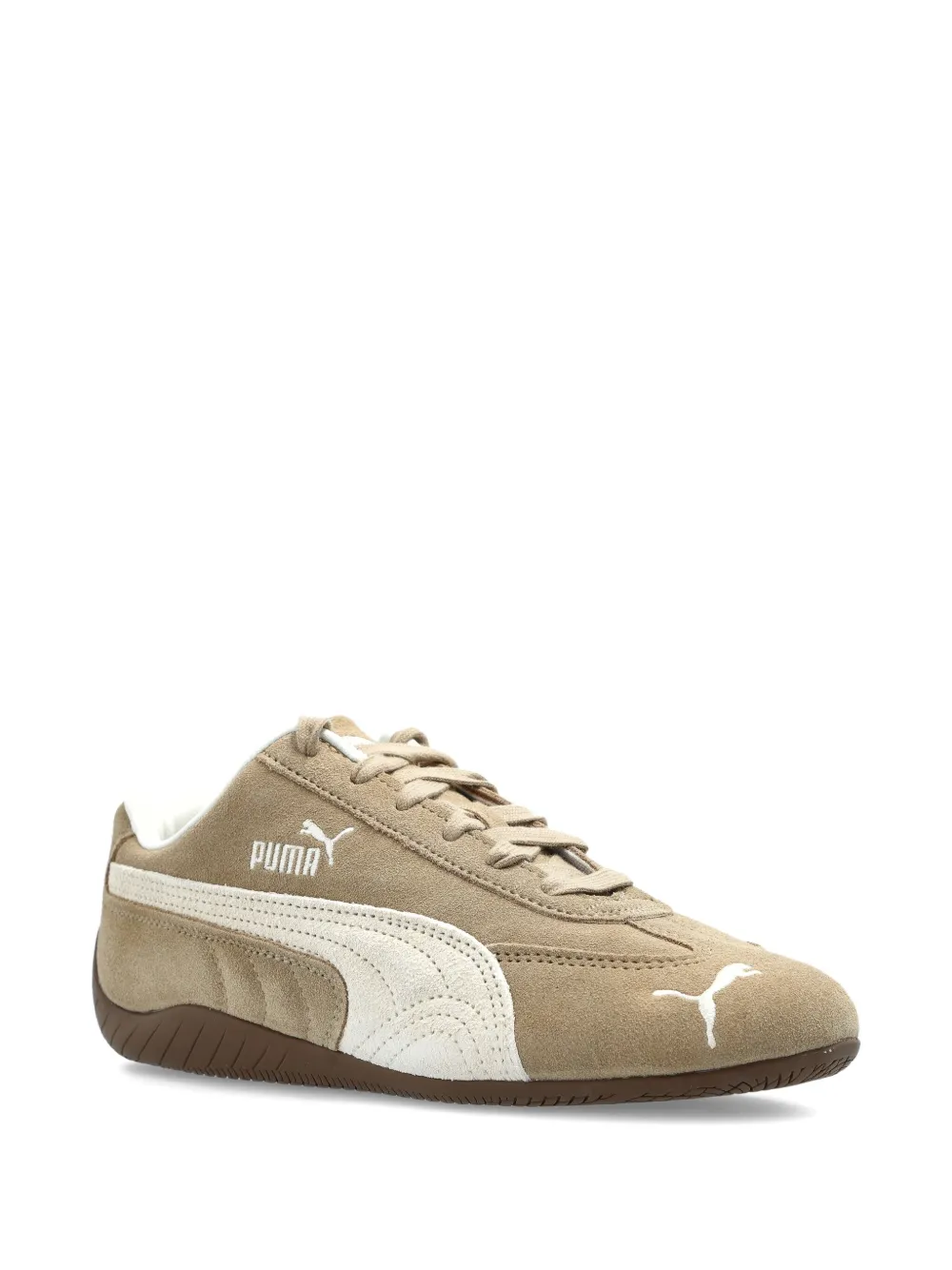 PUMA suede leather trainers - Beige