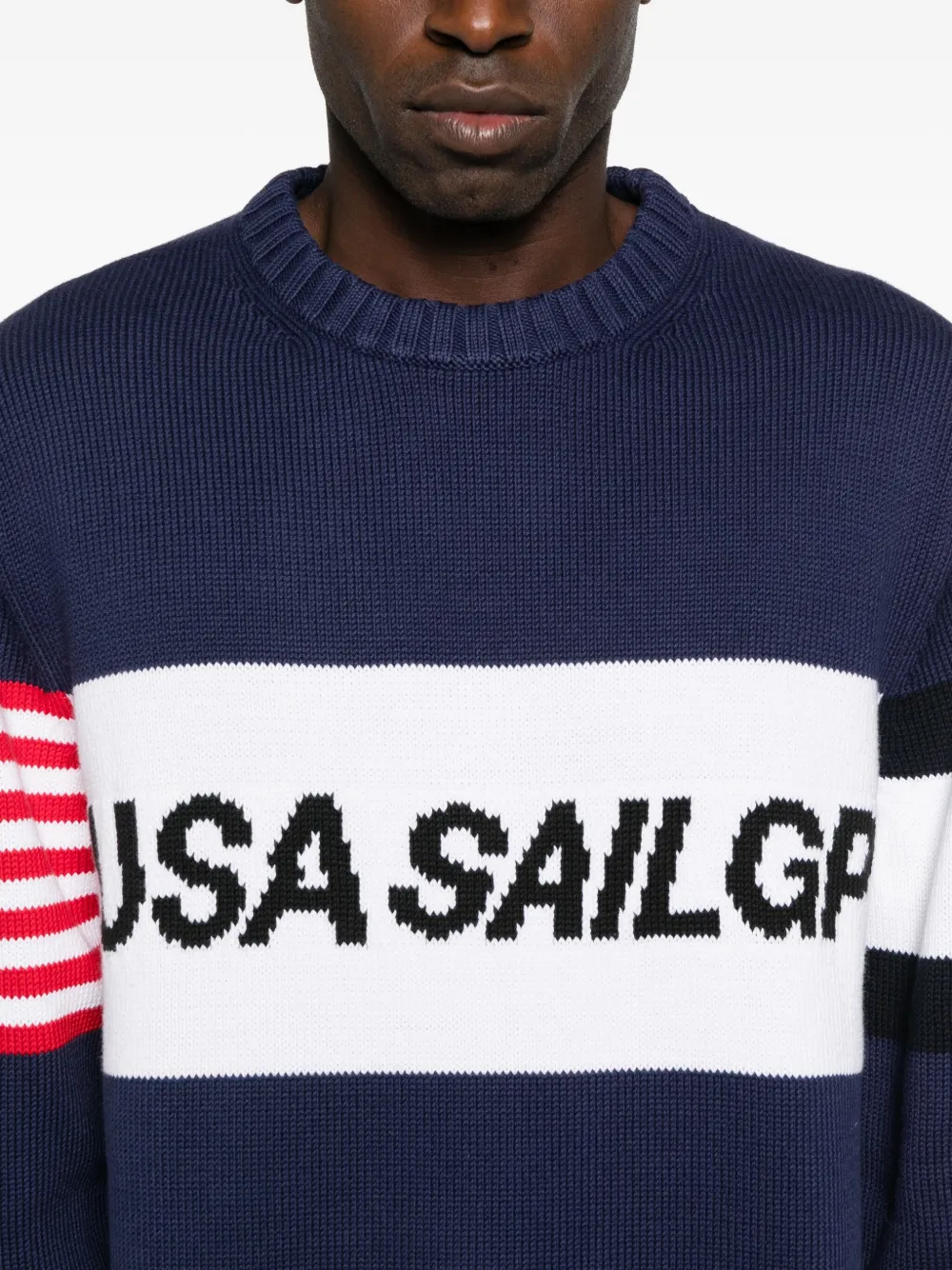 Tommy Hilfiger X Sail Gp Usa Sweater In Blue