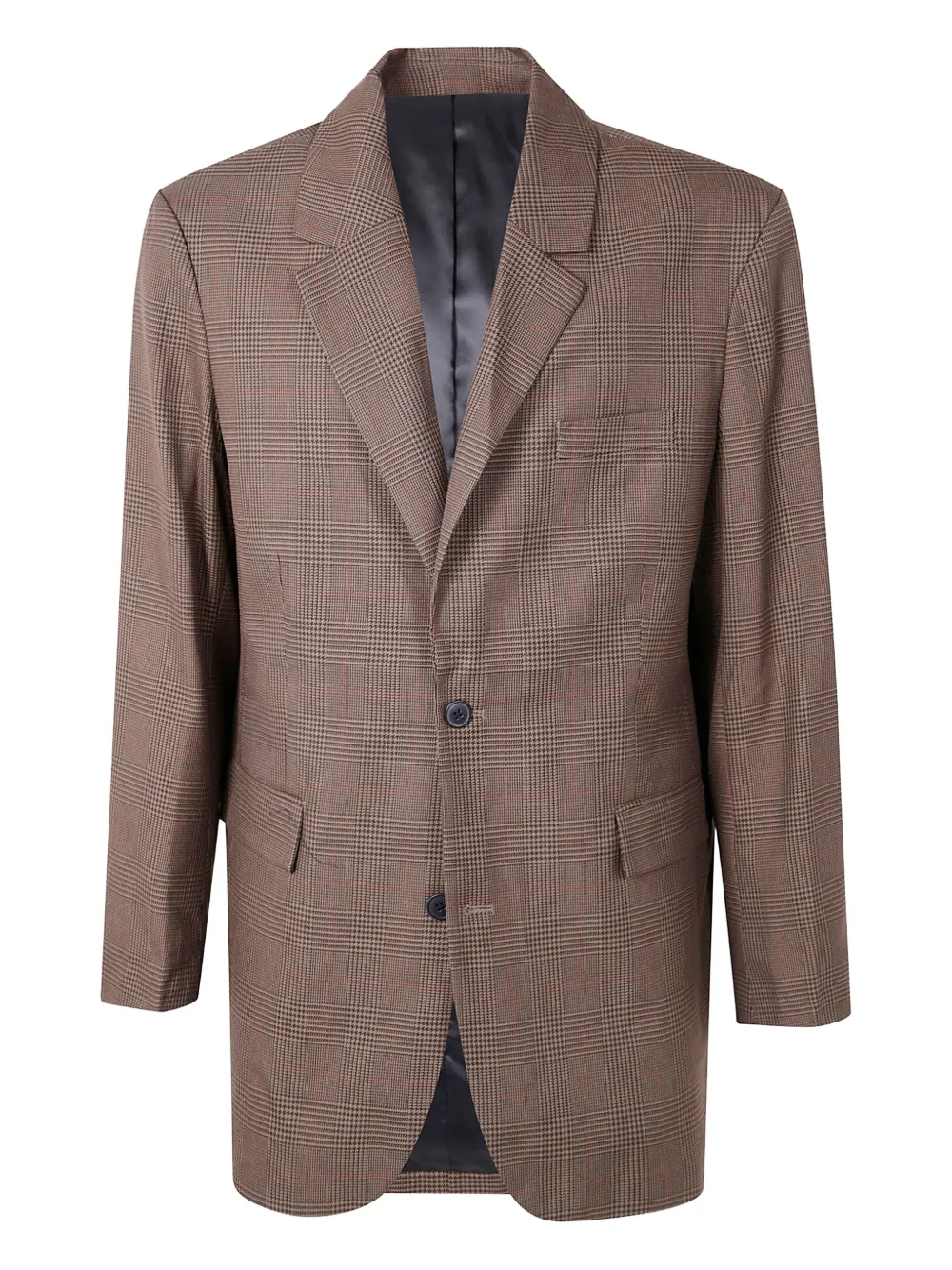 Les Deux checked wool blazer | Brown | Image 1
