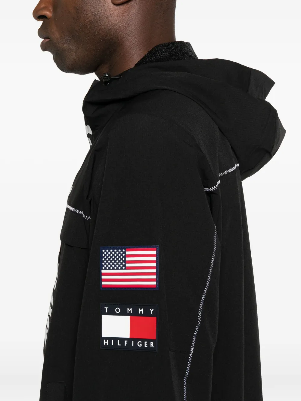Tommy Hilfiger X Sail Gp Team Usa Jacket In Black
