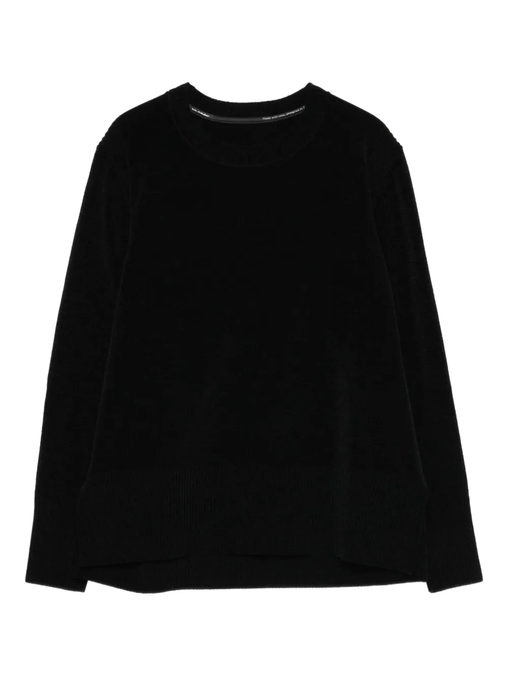 RRD round-neck long-sleeve sweater | Black | Image 1