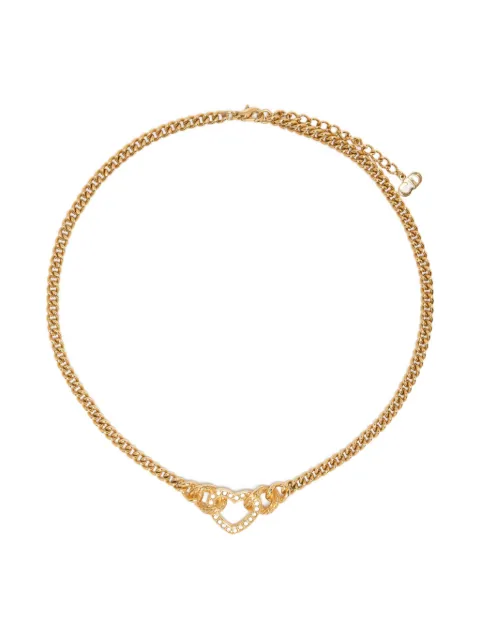Christian Dior Pre-Owned قلادة بشكل قلب