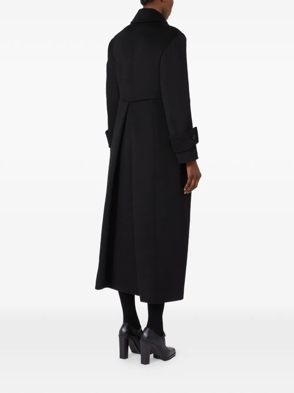 Max Mara Jas met dubbele rij knopen Zwart