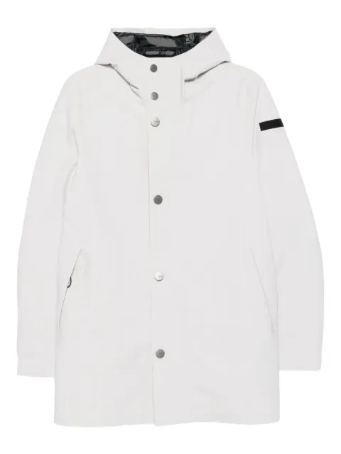 RRD hooded button-fastening jacket