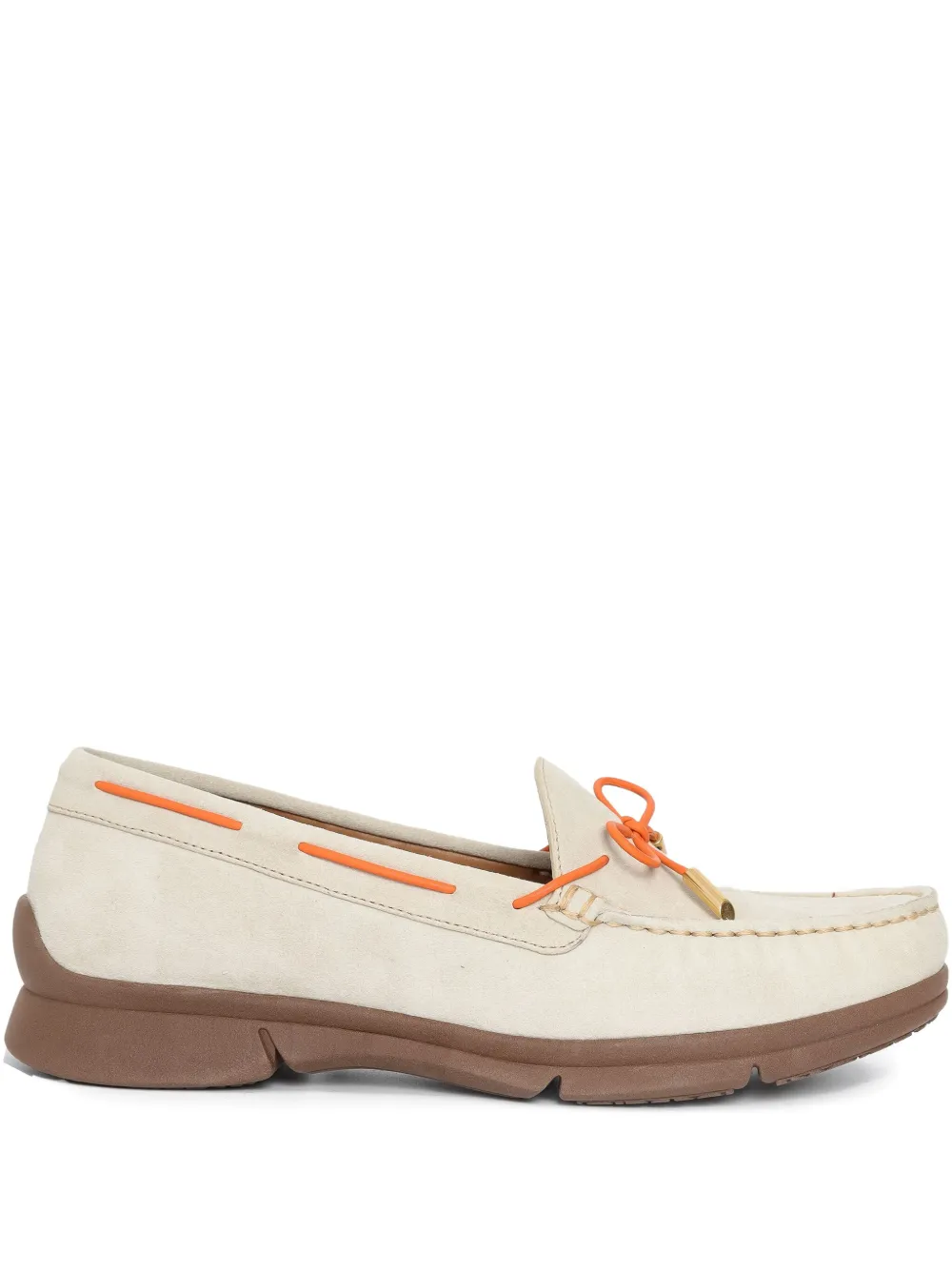 Sarah Chofakian Rum Baba loafers Beige