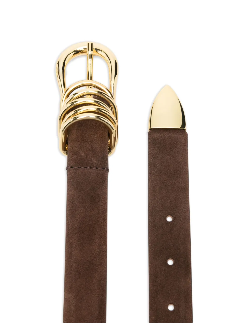 Dehanche Suede Belt In Brown