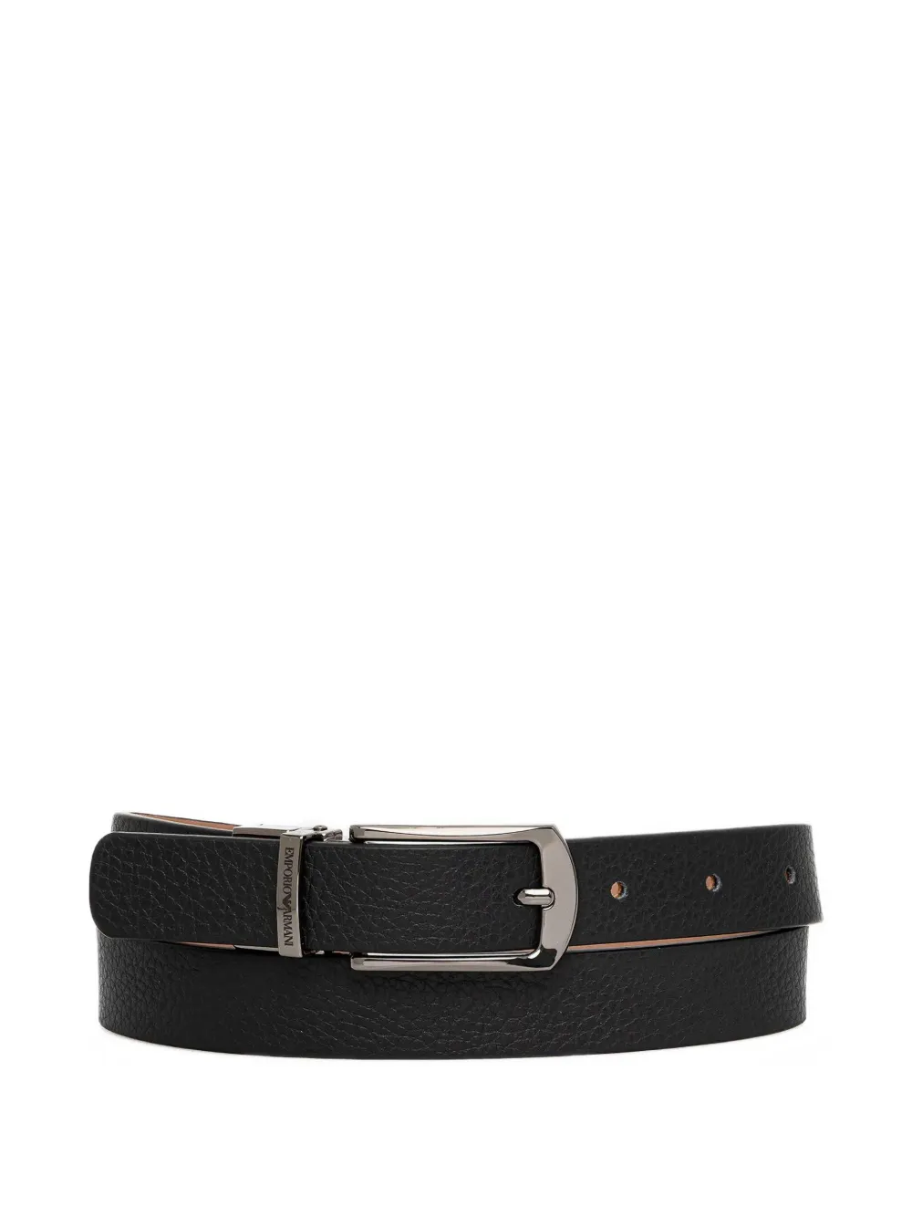 Emporio Armani logo-detailed belt - Nero