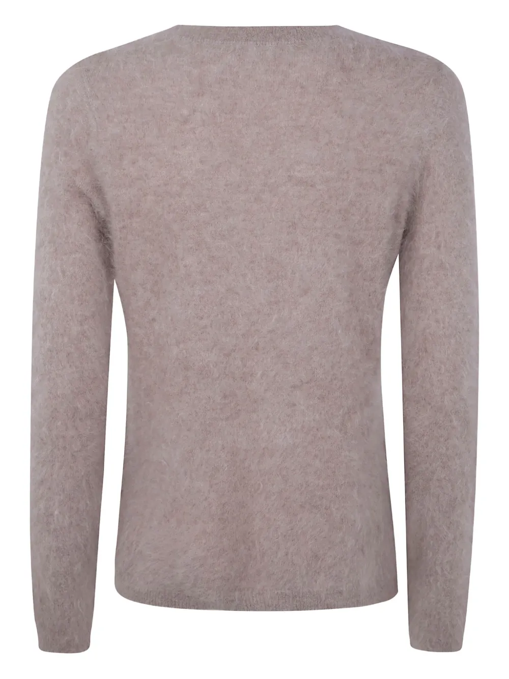 Absolut Cashmere Crew-neck Cashmere Sweater In Brown