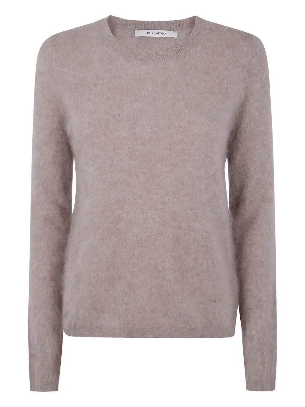 Absolut Cashmere Crew-neck Cashmere Sweater In Brown