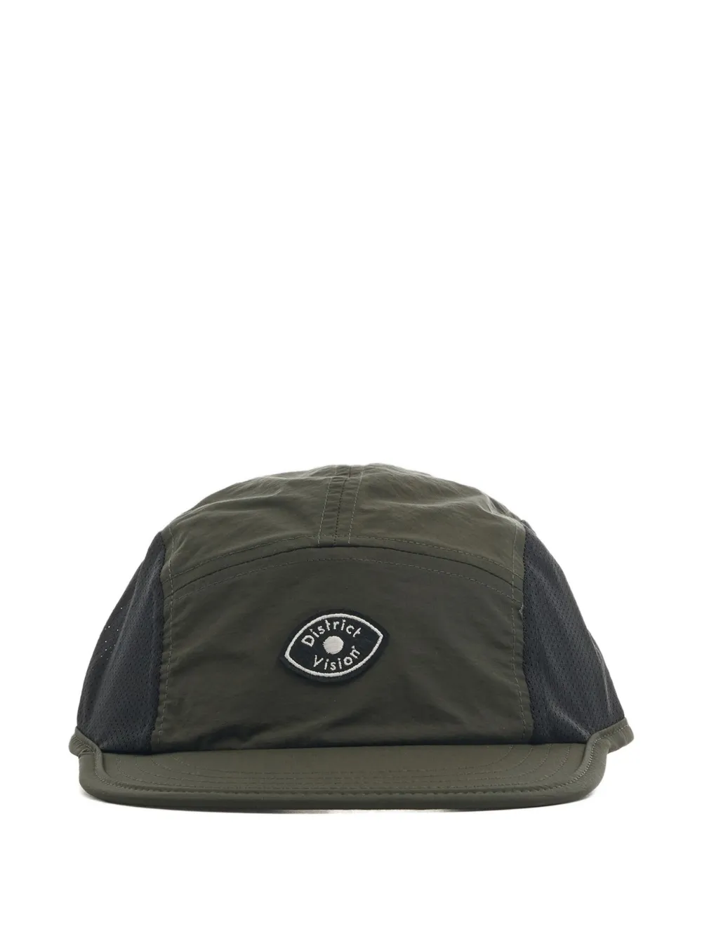 District Vision logo-patch mesh-panel cap | Green | Image 1