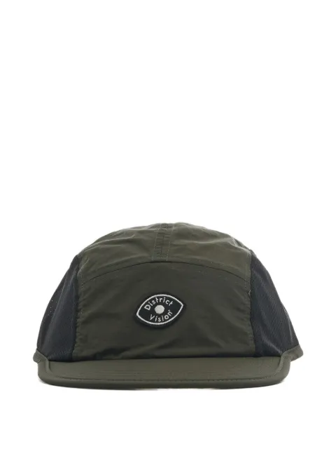 District Vision logo-patch mesh-panel cap