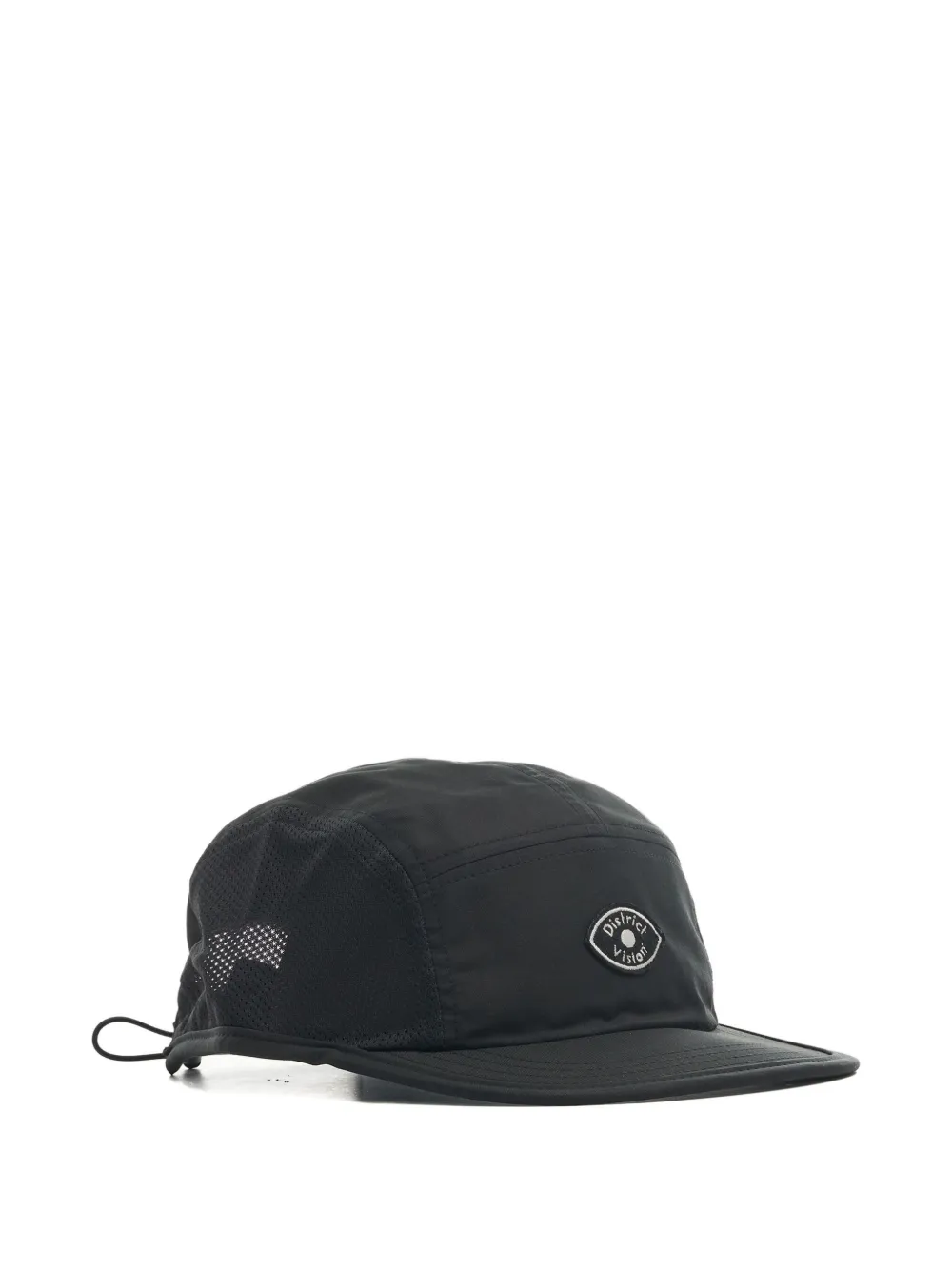 District Vision Mesh-panel Cap In Black