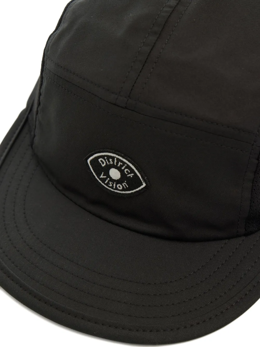 District Vision Mesh-panel Cap In Black