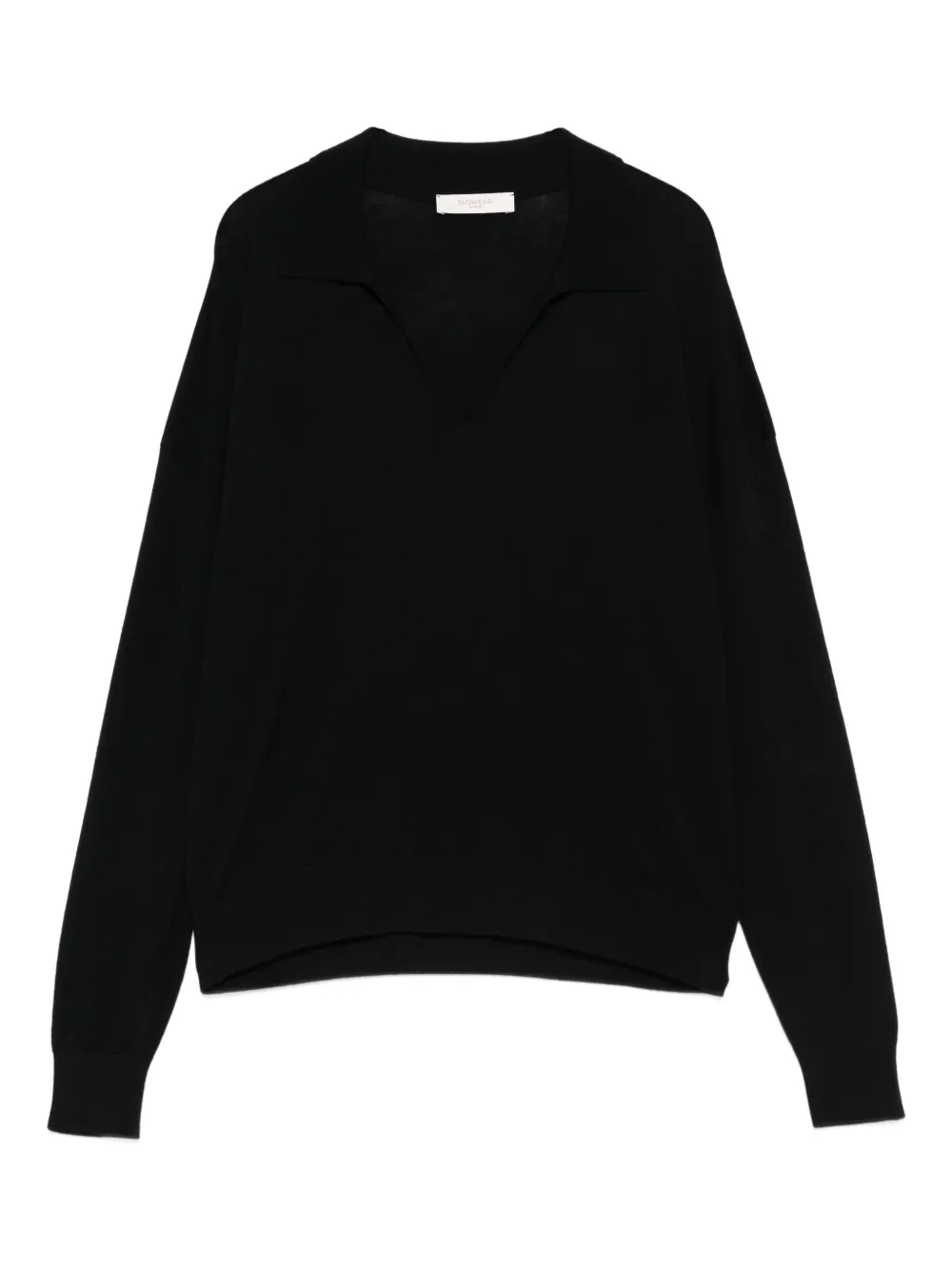 Incotex polo-neck t-shirt | Black | Image 1