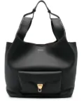 Coccinelle Beat flap-pocket shoulder bag - Black