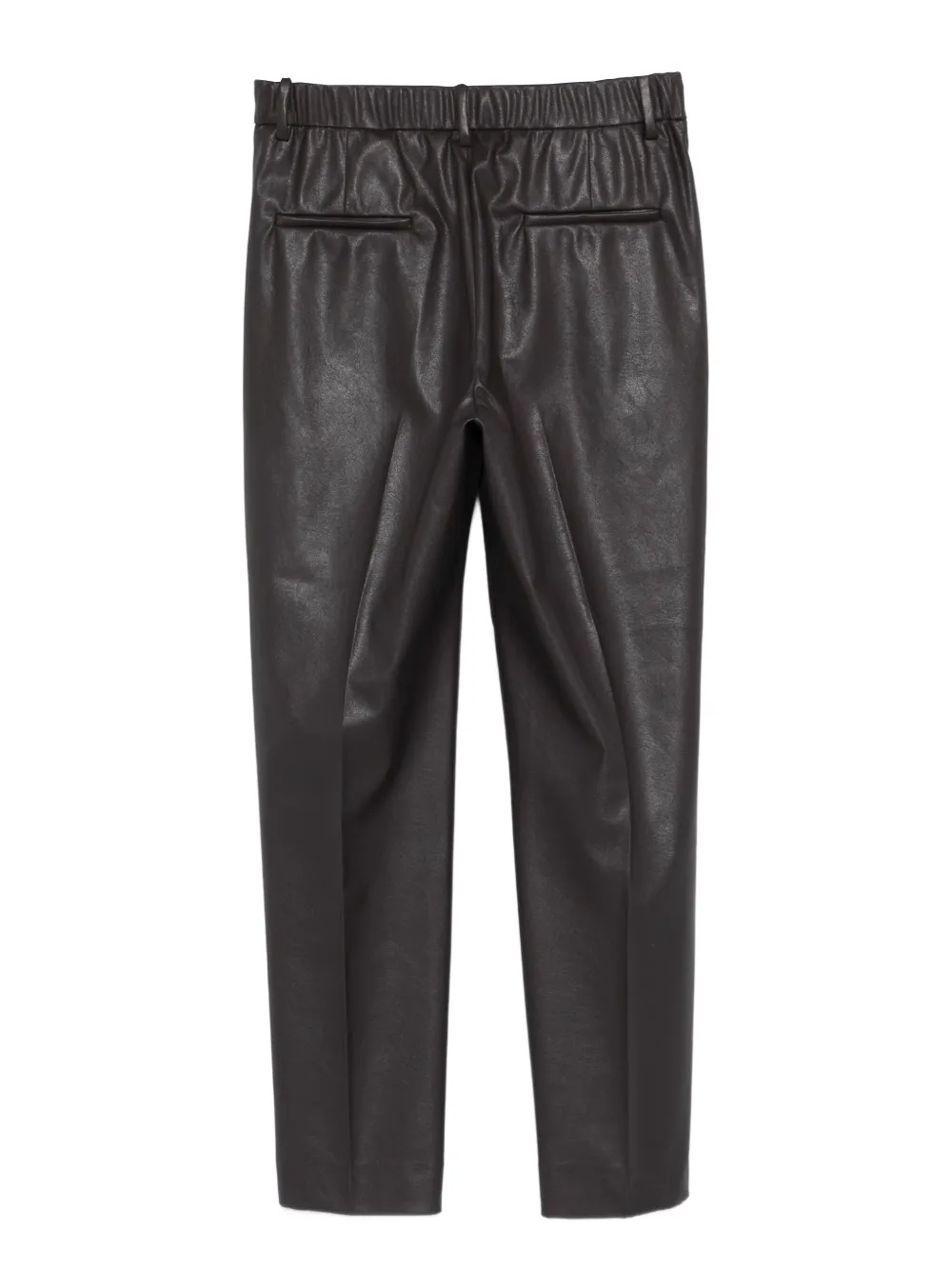 Incotex faux-leather pants | Straight-Leg Pants | Image 2