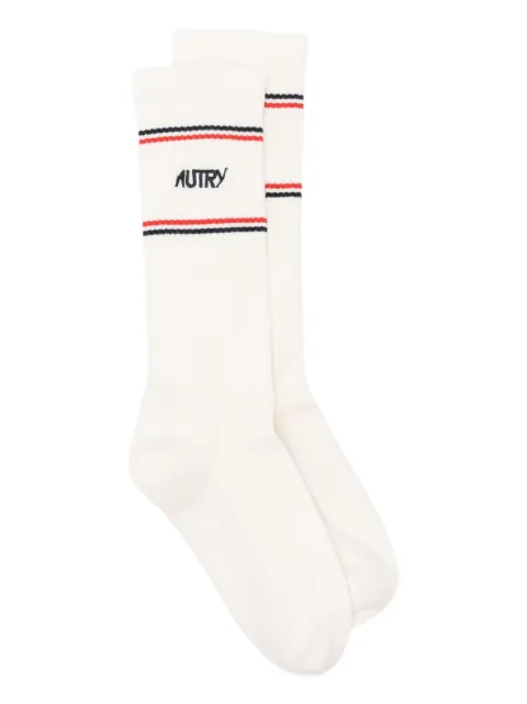 Maison Kitsuné cotton-blend socks
