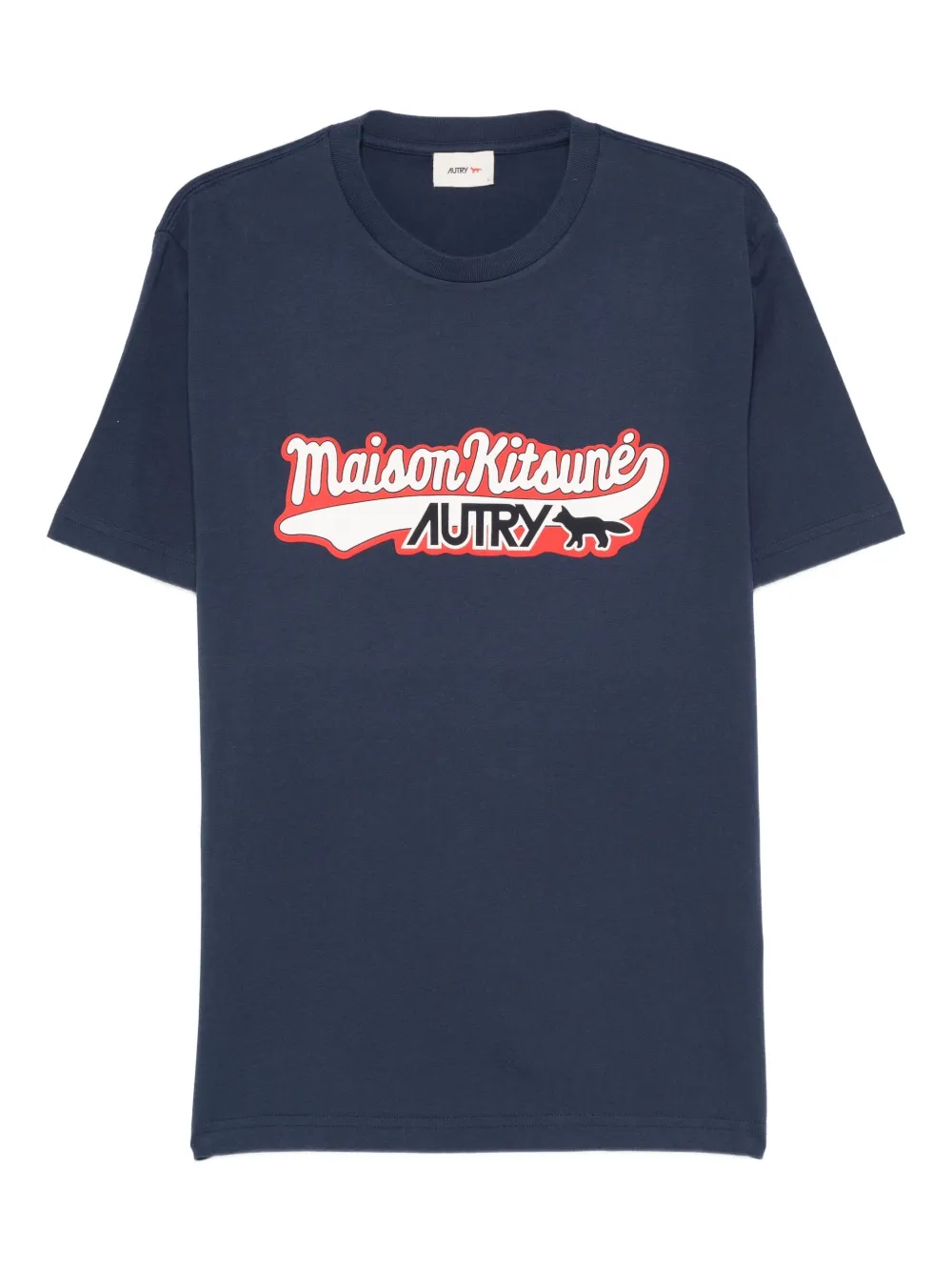 Maison Kitsuné ロゴ Tシャツ - ブルー