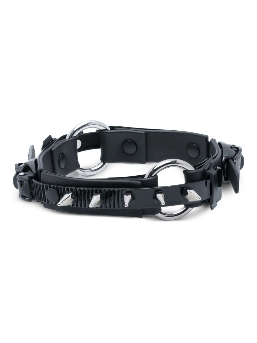 Innerraum spike detail necklace - Nero