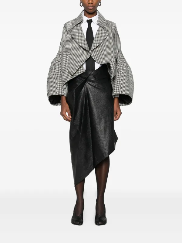 COMME des GARCONS 結び目のあるクロップド変形ジャケット COMME des GARCONS 結び目のあるクロップド変形ジャケット COMME des