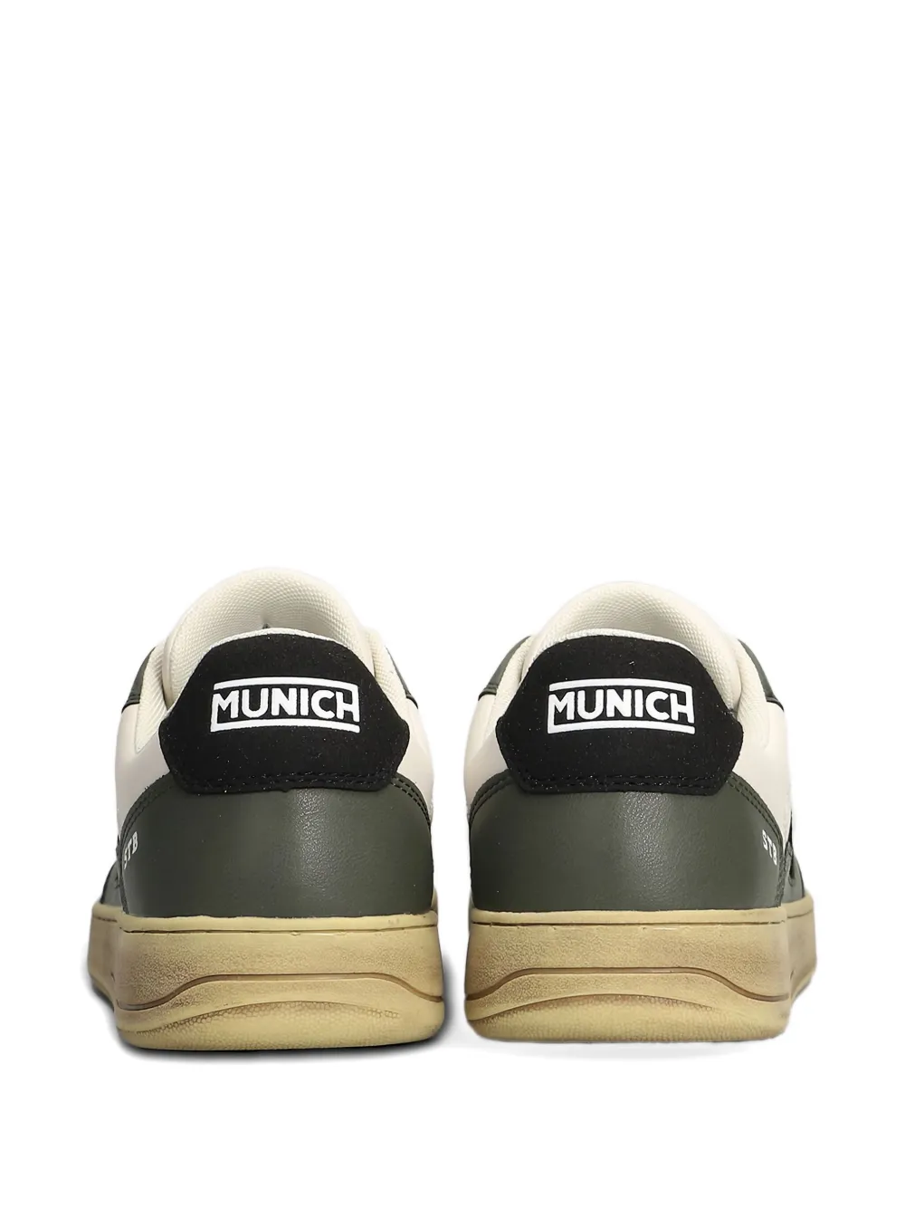 Munich Sneakers met kruispatroon Wit