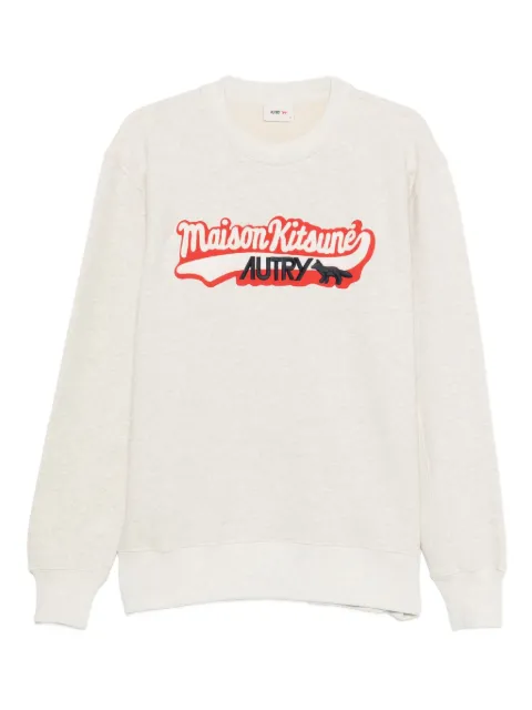 Maison Kitsuné x Autry logo-print sweatshirt
