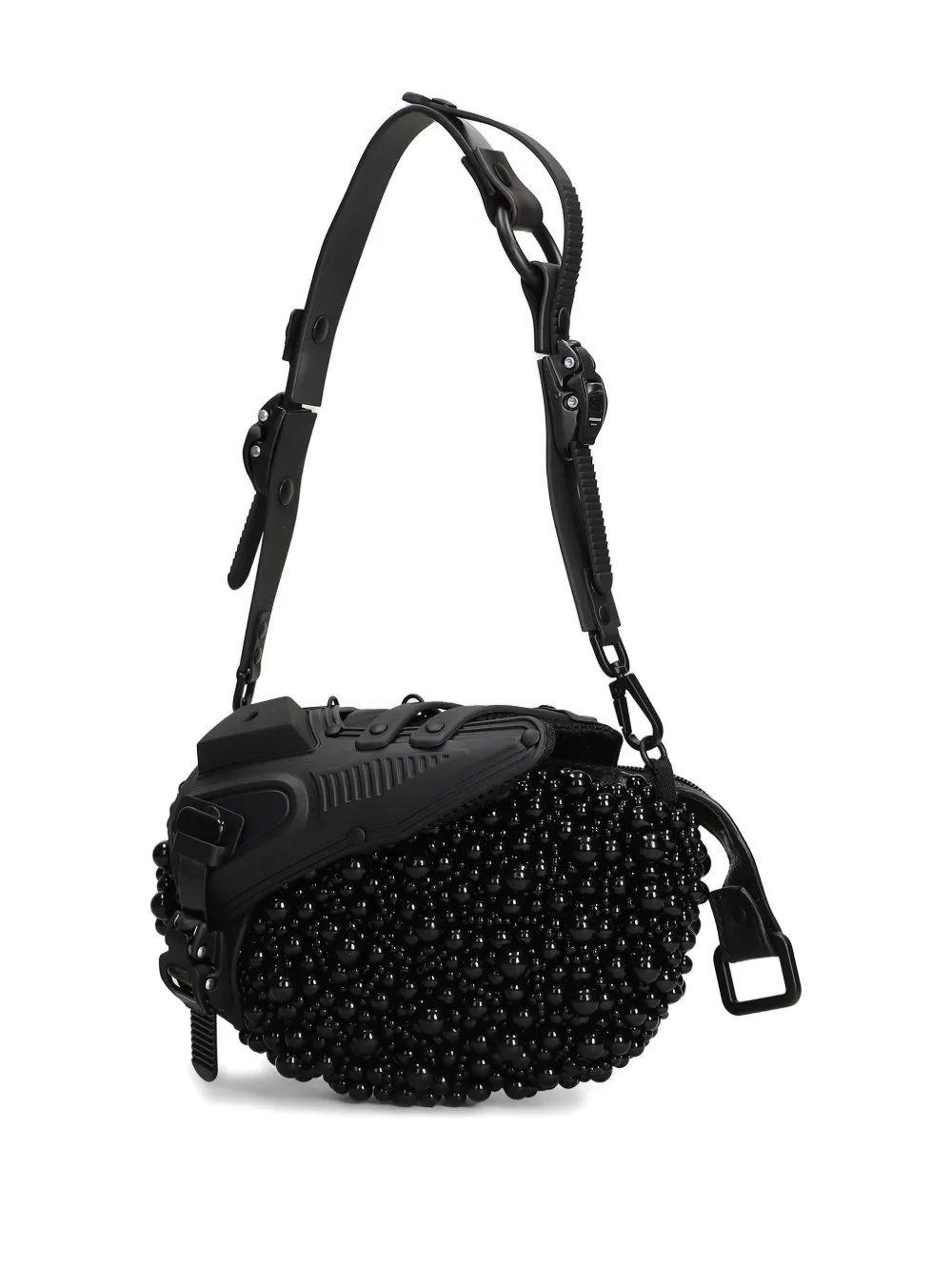 Innerraum Beaded Shoulder Bag In Black