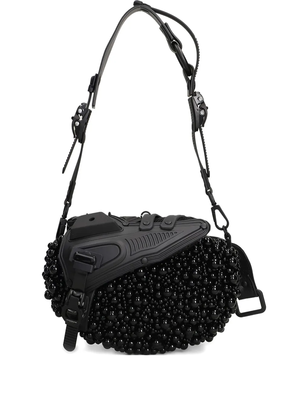 Innerraum Beaded Shoulder Bag In Black