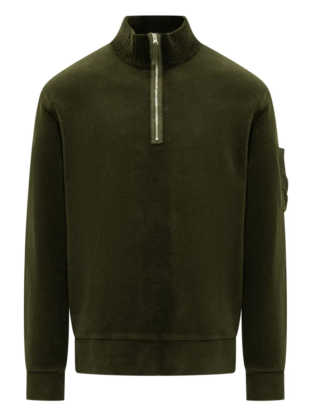 C.P. Company sweat à col zippé | noir | Image 1