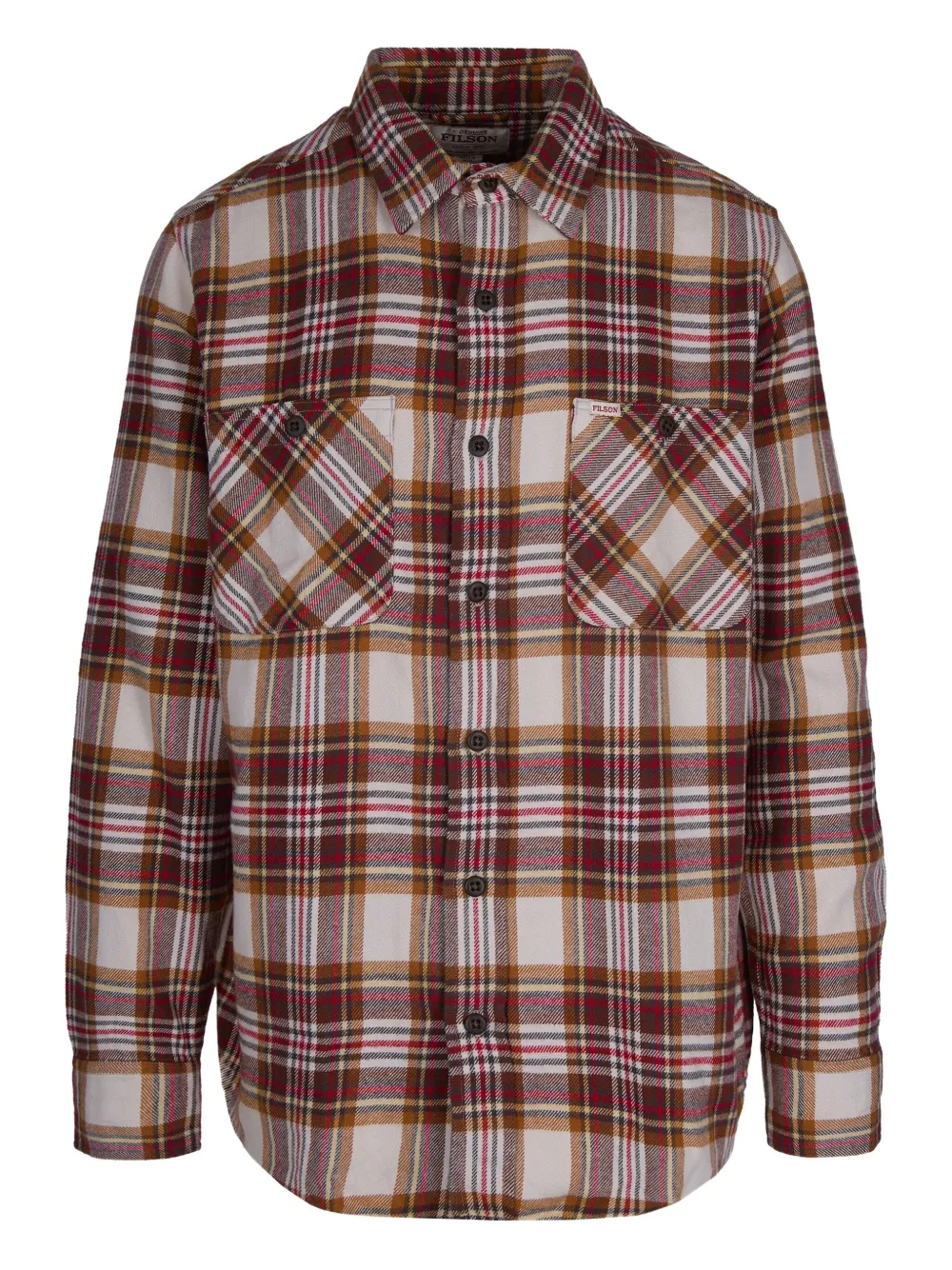 Filson 格纹口袋衬衫 | 红色 | Image 1